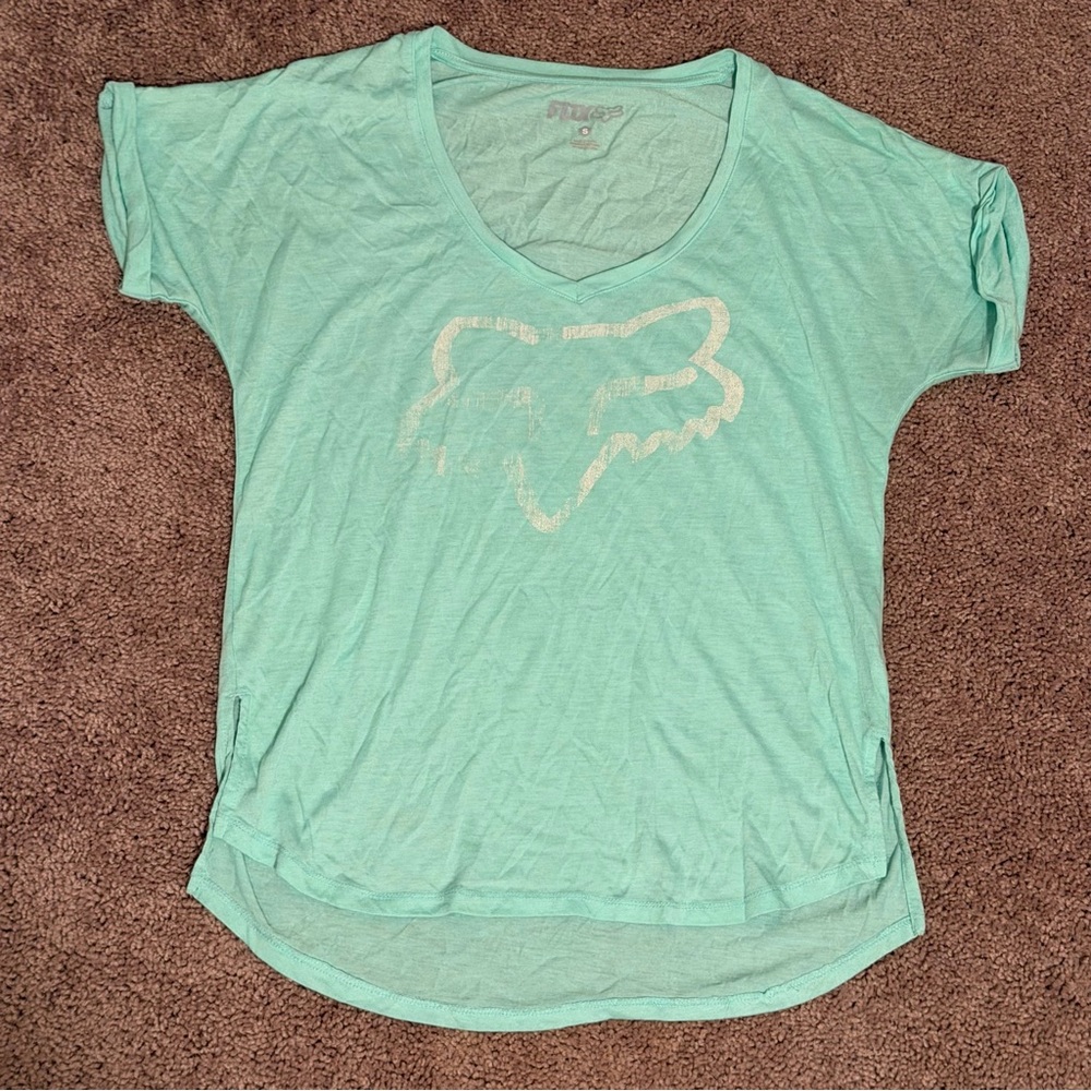 Fox Mint Green Women’s T-Shirt